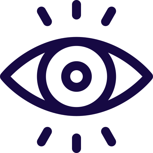 recognition and visibility icon