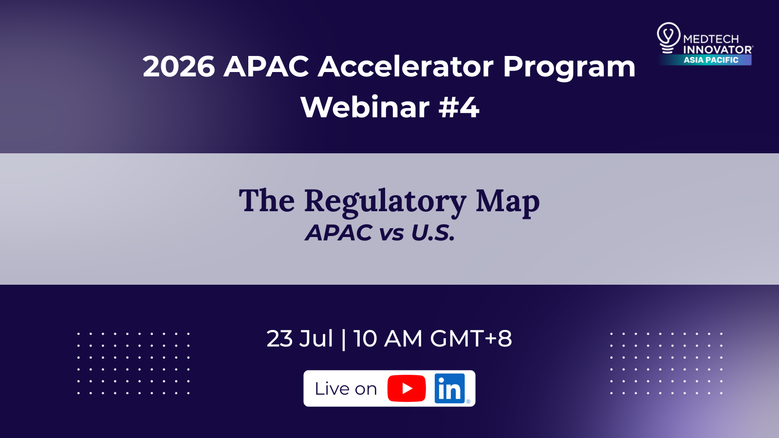 Regulatory: APAC vs U.S.